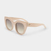 Le Specs / Air Heart Sunglasses - Oatmeal