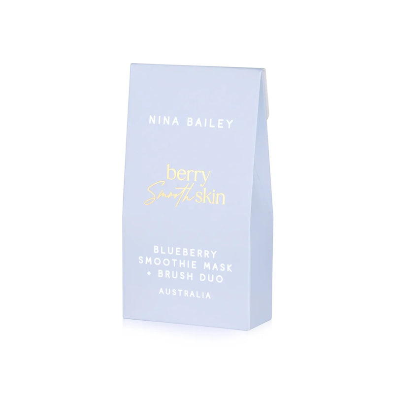 Nina Bailey - Blueberry Smoothie Mask & Brush Duo