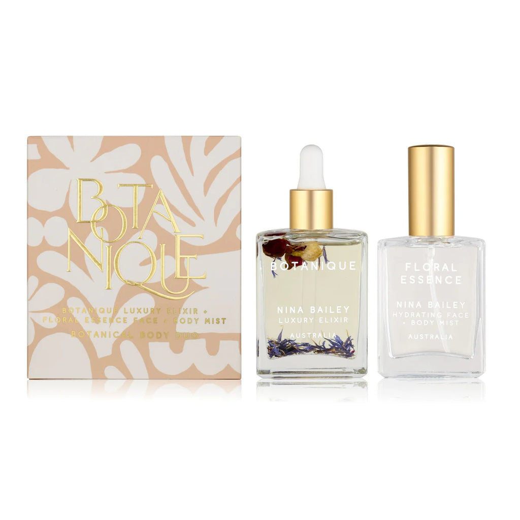 Nina Bailey - Botanique Elixer & Floral Essence Face Mist Duo