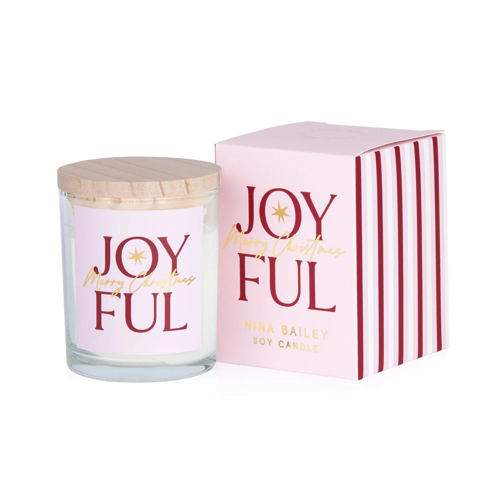 Nina Bailey - Joyful Blackberry & Vanilla Soy Candle