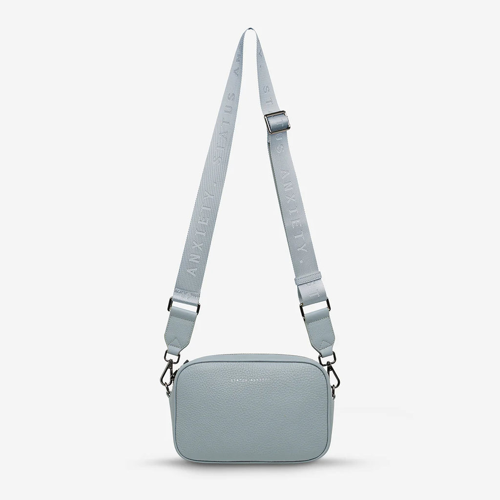 Status Anxiety / Plunder Bag With Webbed Strap - Powder Blue