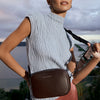 Status Anxiety / Plunder Bag With Webbed Strap - CoCoa