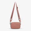 Status Anxiety // Plunder Bag With Webbed Strap - Dusty Rose