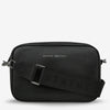 Status Anxiety // Plunder Bag With Webbed Strap - Black