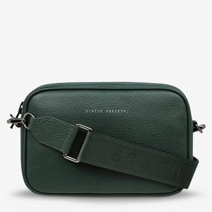 Status Anxiety // Plunder Bag With Webbed Strap - Teal